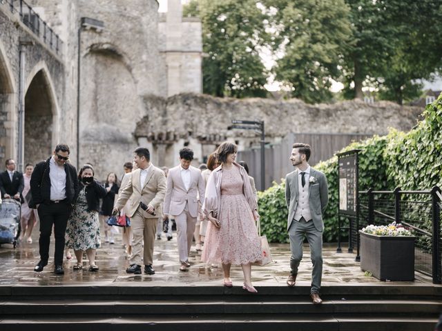 Denys and Emily's Wedding in London Bridge, East Central London 21