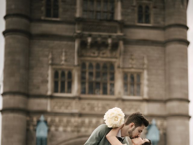 Denys and Emily's Wedding in London Bridge, East Central London 31