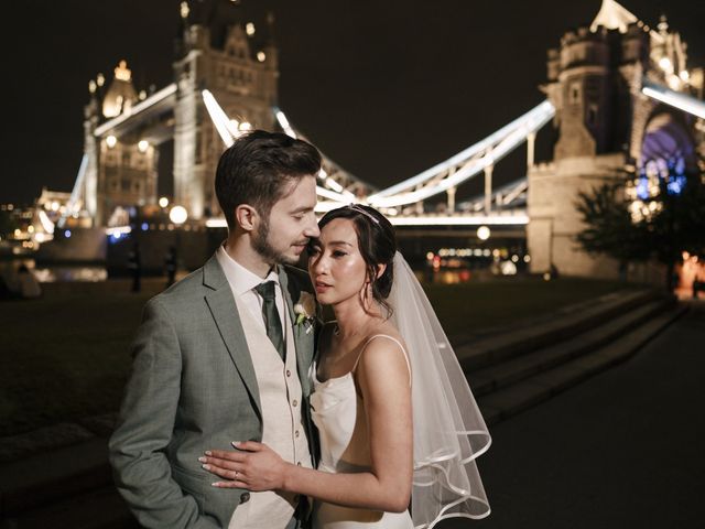 Denys and Emily's Wedding in London Bridge, East Central London 41