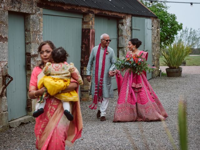 Alexander and Nidhi's Wedding in Fife , Fife &amp; Angus 10