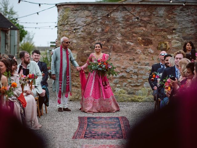 Alexander and Nidhi's Wedding in Fife , Fife &amp; Angus 11