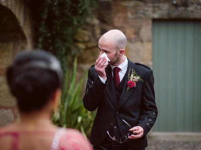 Alexander and Nidhi's Wedding in Fife , Fife &amp; Angus 12