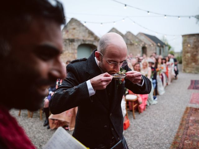 Alexander and Nidhi's Wedding in Fife , Fife &amp; Angus 20