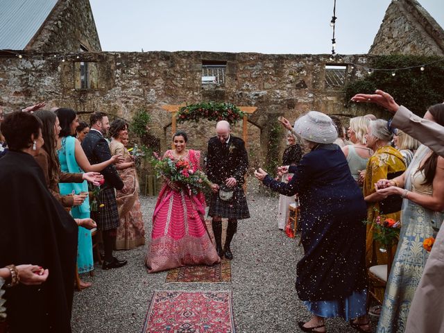 Alexander and Nidhi's Wedding in Fife , Fife &amp; Angus 22