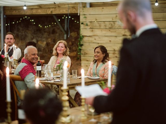 Alexander and Nidhi's Wedding in Fife , Fife &amp; Angus 32