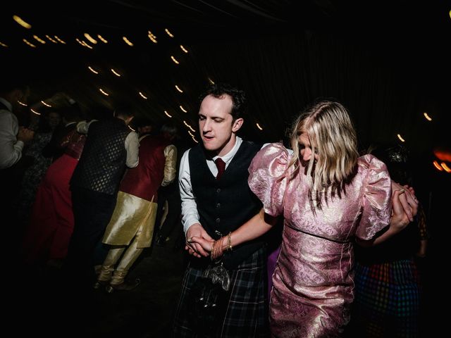 Alexander and Nidhi's Wedding in Fife , Fife &amp; Angus 42