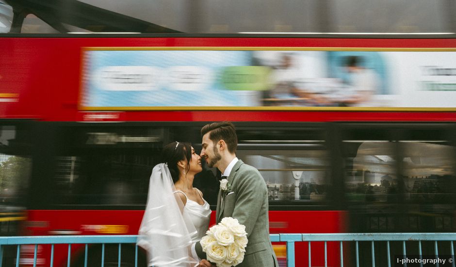 Denys and Emily's Wedding in London Bridge, East Central London