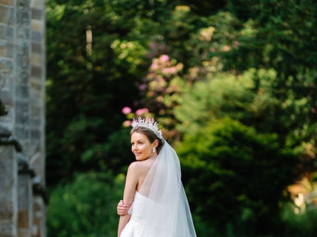 Glenn and Vanessa&apos;s Wedding in Brinkburn Priory, Northumberland 25