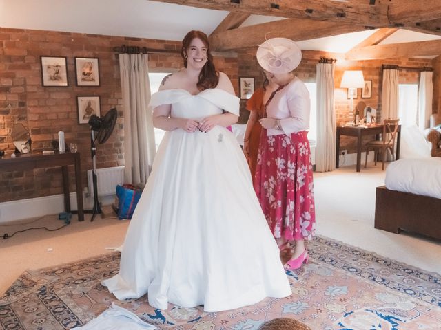 Martha and Ben&apos;s Wedding in Wasing, Berkshire 173