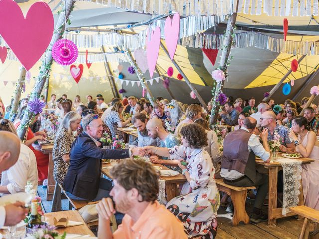 Jonathan and Dagmar's Wedding in Chew Stoke, Bristol 15