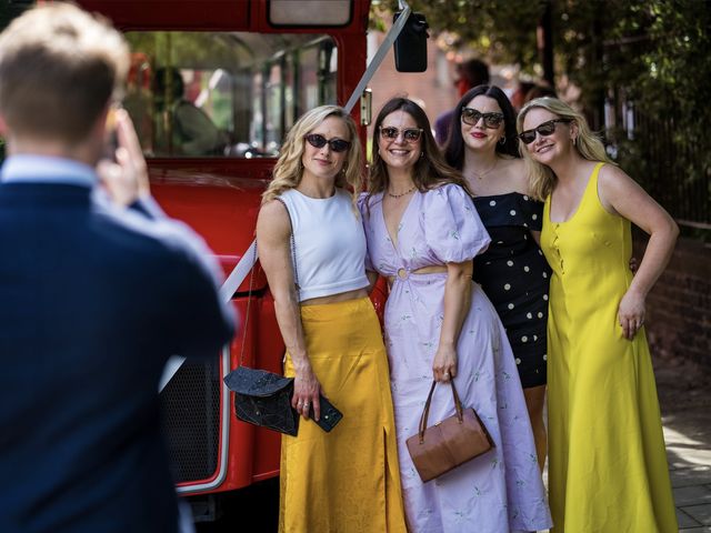 Mike and Amanda's Wedding in City of London, East Central London 10