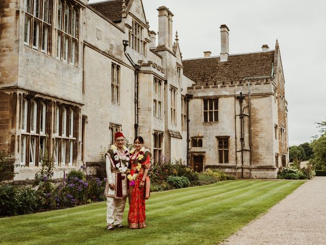Nora and Amit's Wedding in Rushton, Northamptonshire 17