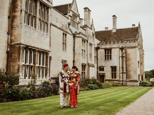 Nora and Amit's Wedding in Rushton, Northamptonshire 18