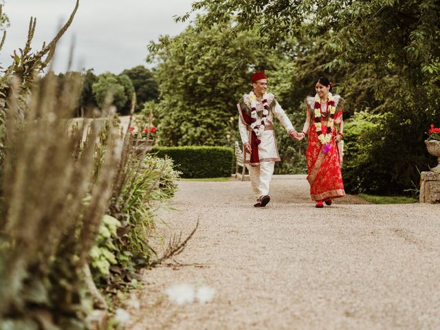 Nora and Amit's Wedding in Rushton, Northamptonshire 25