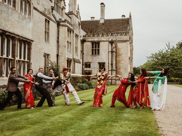 Nora and Amit's Wedding in Rushton, Northamptonshire 27