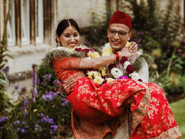 Nora and Amit's Wedding in Rushton, Northamptonshire 29