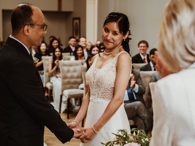 Nora and Amit's Wedding in Rushton, Northamptonshire 32