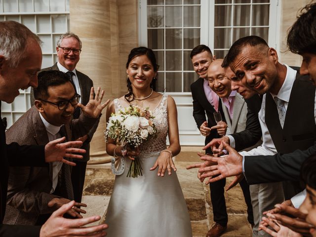 Nora and Amit's Wedding in Rushton, Northamptonshire 34