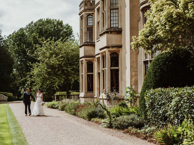Nora and Amit's Wedding in Rushton, Northamptonshire 35