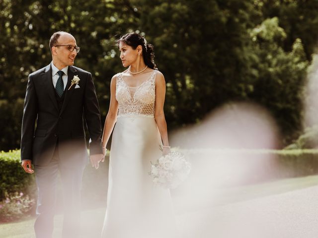 Nora and Amit's Wedding in Rushton, Northamptonshire 36