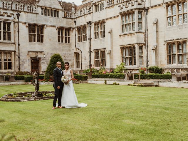 Nora and Amit's Wedding in Rushton, Northamptonshire 37