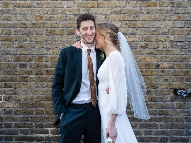 Sam and Jess's Wedding in London - East, East London 13