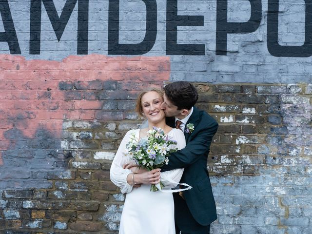 Sam and Jess's Wedding in London - East, East London 29