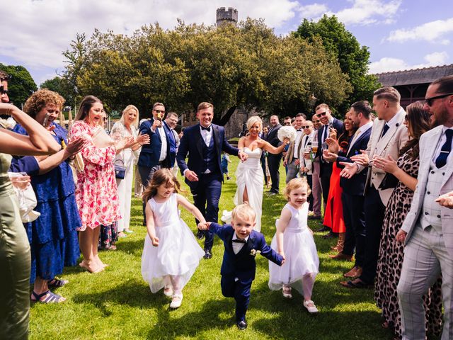 Dan and Gemma's Wedding in Cardiff Castle, Cardiff 19