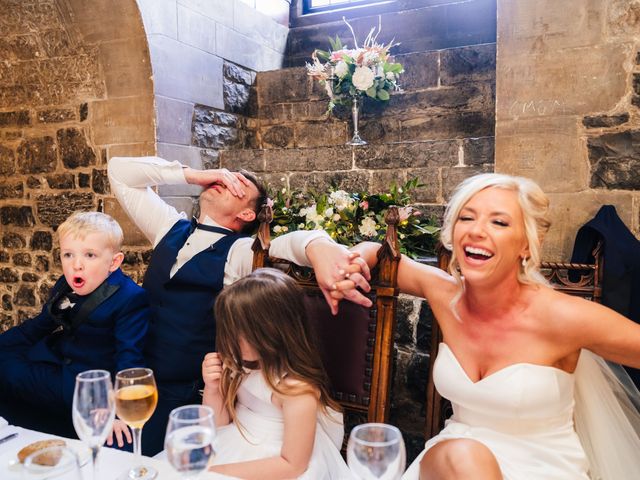 Dan and Gemma's Wedding in Cardiff Castle, Cardiff 34