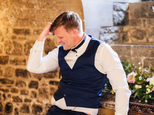 Dan and Gemma's Wedding in Cardiff Castle, Cardiff 35