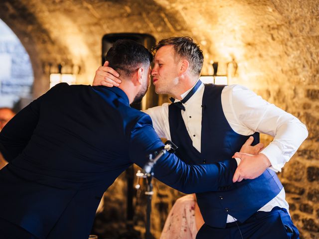 Dan and Gemma's Wedding in Cardiff Castle, Cardiff 36