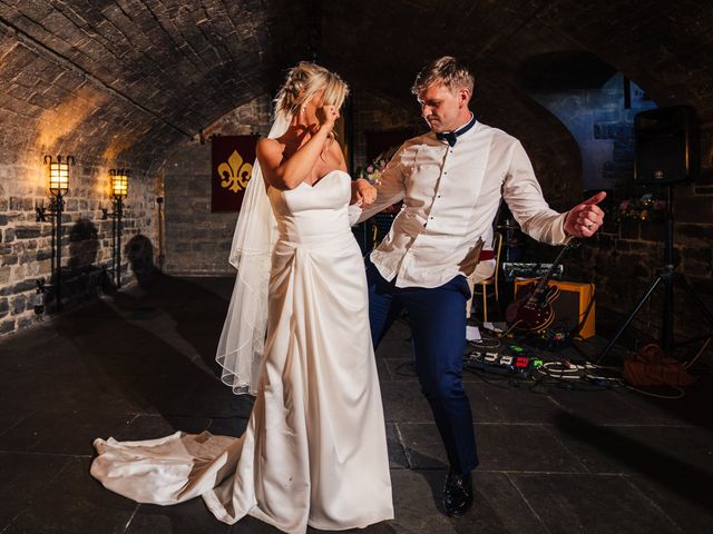 Dan and Gemma's Wedding in Cardiff Castle, Cardiff 44