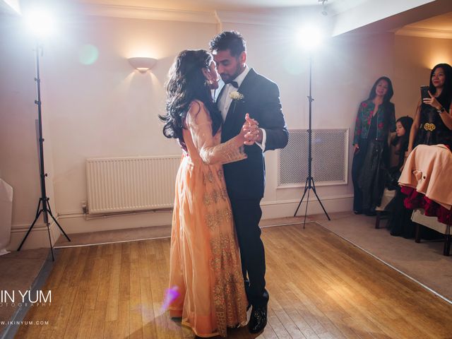 Sunil and Fatima&apos;s Wedding in Borehamwood, Hertfordshire 36