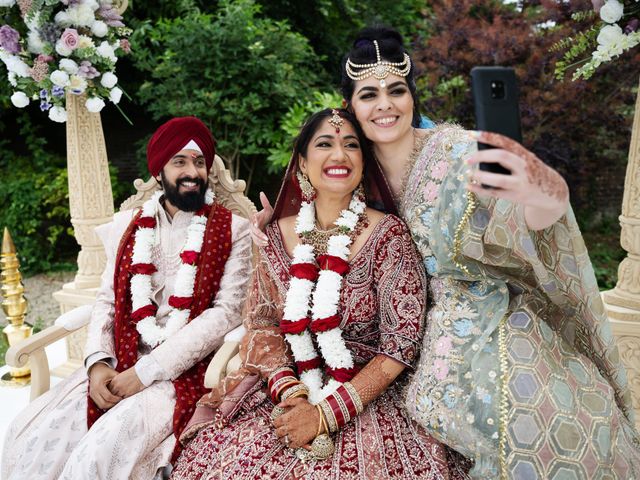 Ishvinder and Nisha's Wedding in Hemel Hempstead, Hertfordshire 50