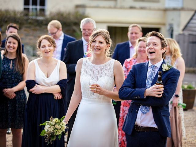 Felix and Caroline&apos;s Wedding in Sherborne, Dorset 12