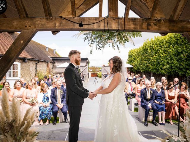 Will and Rachel&apos;s Wedding in Pagham, West Sussex 29