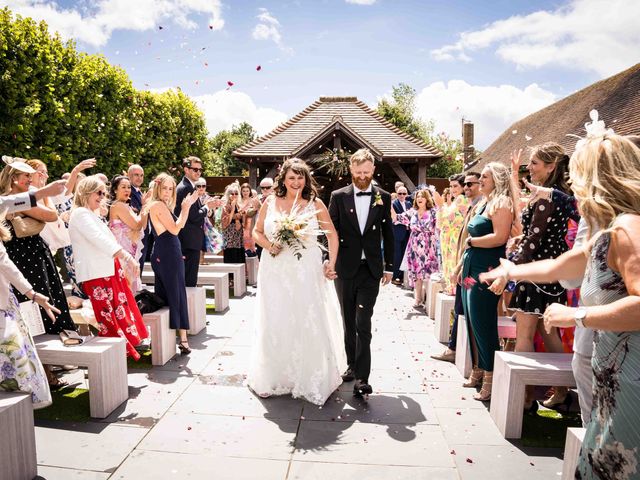 Will and Rachel&apos;s Wedding in Pagham, West Sussex 46