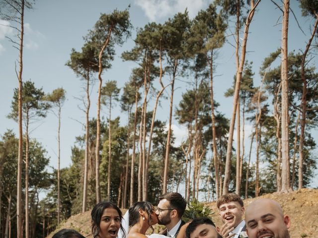 Connor and Sunny's Wedding in Westerham, Kent 29