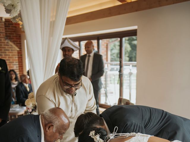 Connor and Sunny's Wedding in Westerham, Kent 42