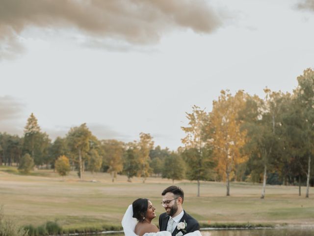 Connor and Sunny's Wedding in Westerham, Kent 61