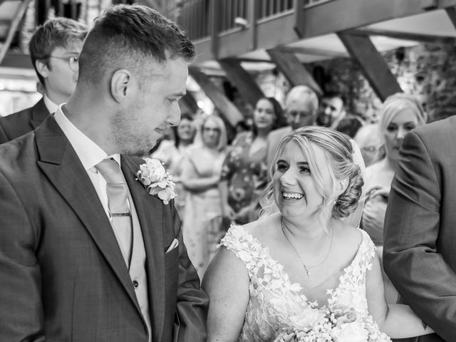 Tom and Shannon's Wedding in Pontypridd, Mid Glamorgan 16
