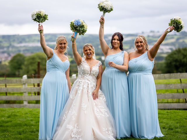 Tom and Shannon's Wedding in Pontypridd, Mid Glamorgan 25