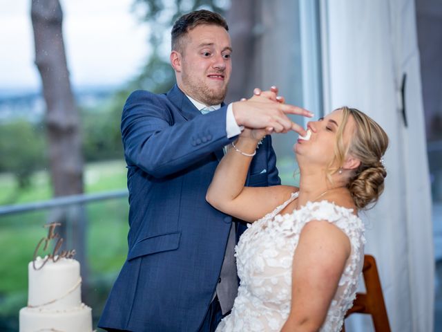 Tom and Shannon's Wedding in Pontypridd, Mid Glamorgan 43