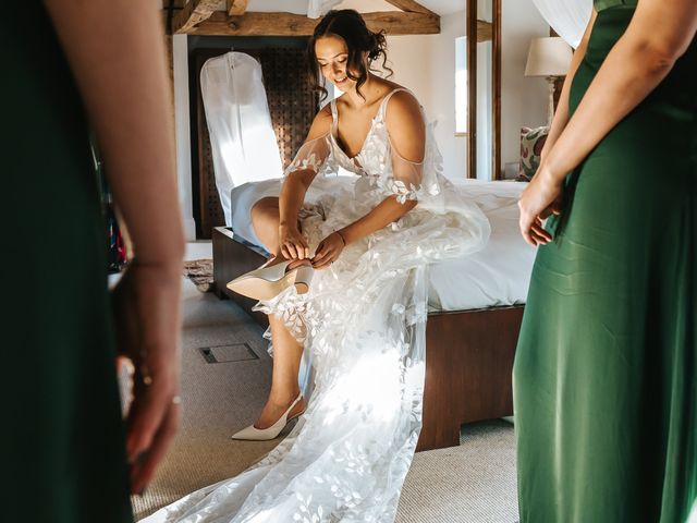 Julian and Vicky's Wedding in Wasing, Berkshire 7