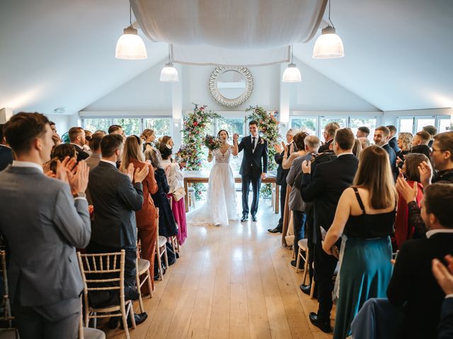 Julian and Vicky's Wedding in Wasing, Berkshire 11