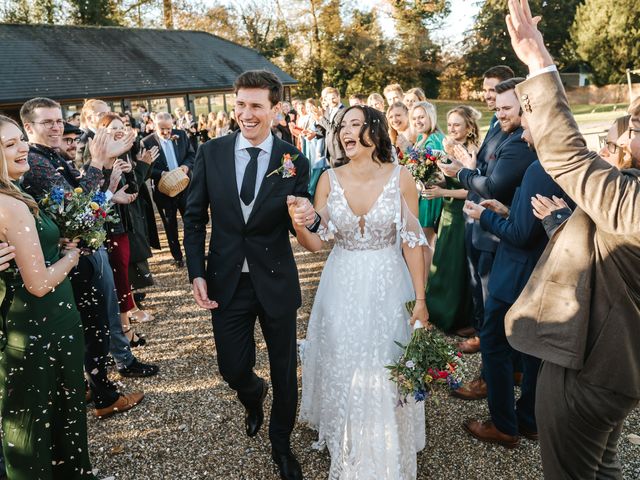 Julian and Vicky's Wedding in Wasing, Berkshire 13