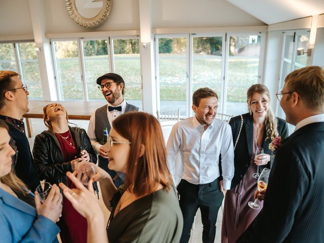 Julian and Vicky's Wedding in Wasing, Berkshire 20