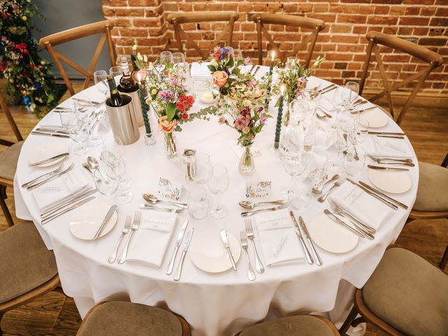 Julian and Vicky's Wedding in Wasing, Berkshire 23