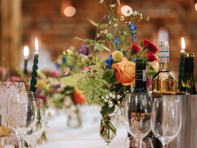 Julian and Vicky's Wedding in Wasing, Berkshire 24