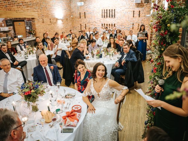 Julian and Vicky's Wedding in Wasing, Berkshire 28